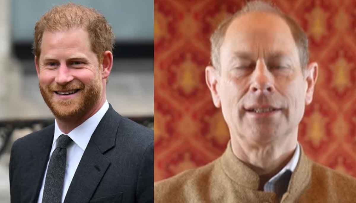 Prince Edward's video follows Prince Harry's