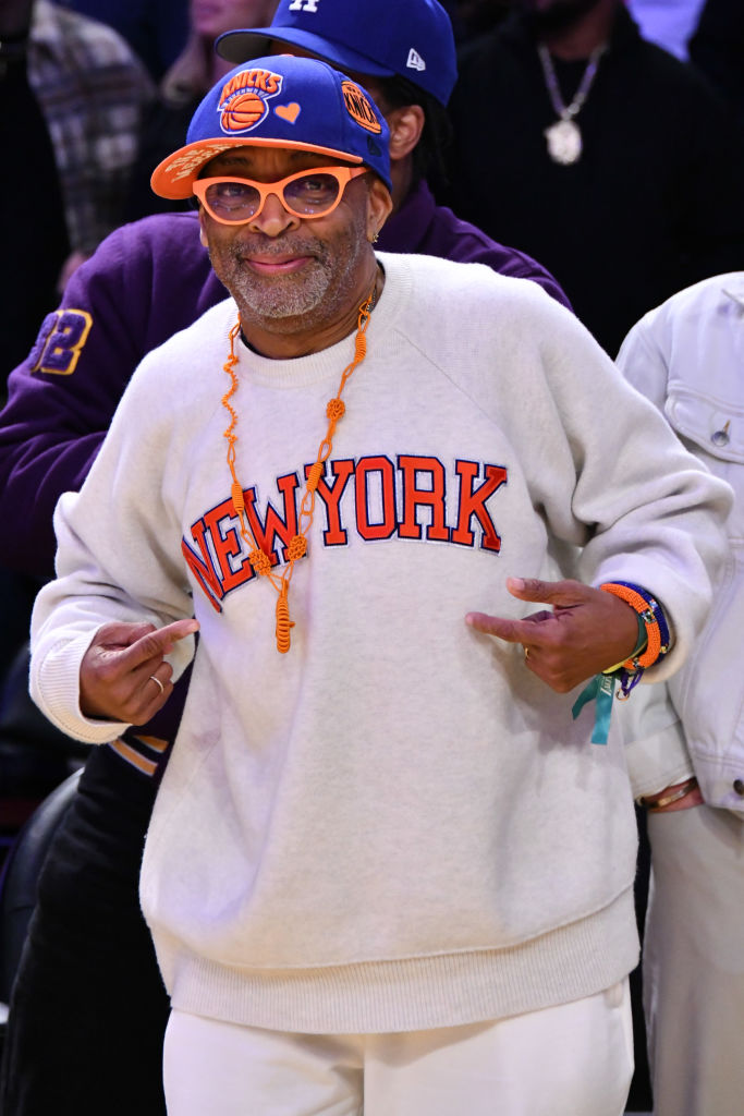 Celebrities At The Los Angeles Lakers Game