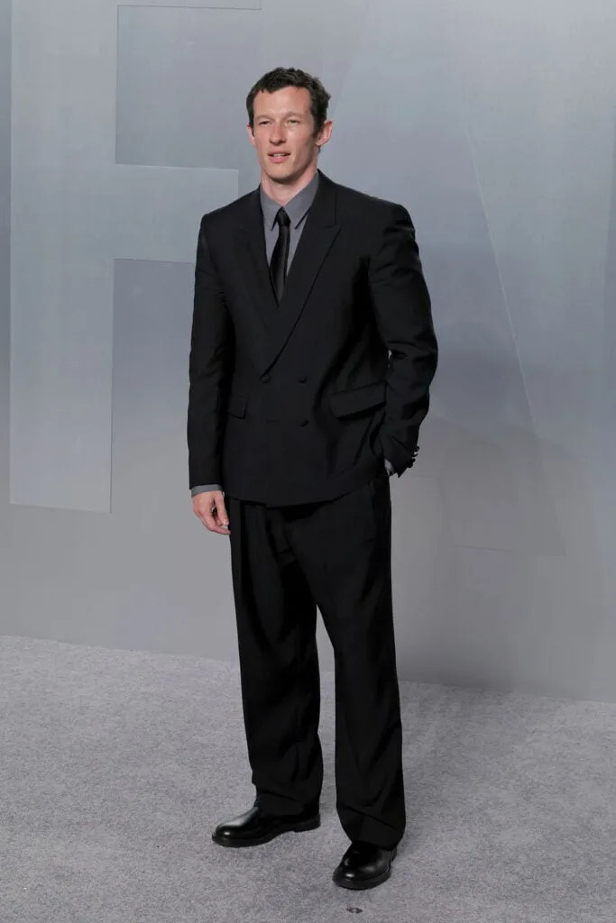 Callum Turner Vanity Fair Oscar Party 2026 Louis Vuitton, Callum Turner red carpet Vanity Fair Oscar Party 2026 Louis Vuitton suit, Louis Vuitton Vanity Fair Oscar Party 2026 Callum Turner