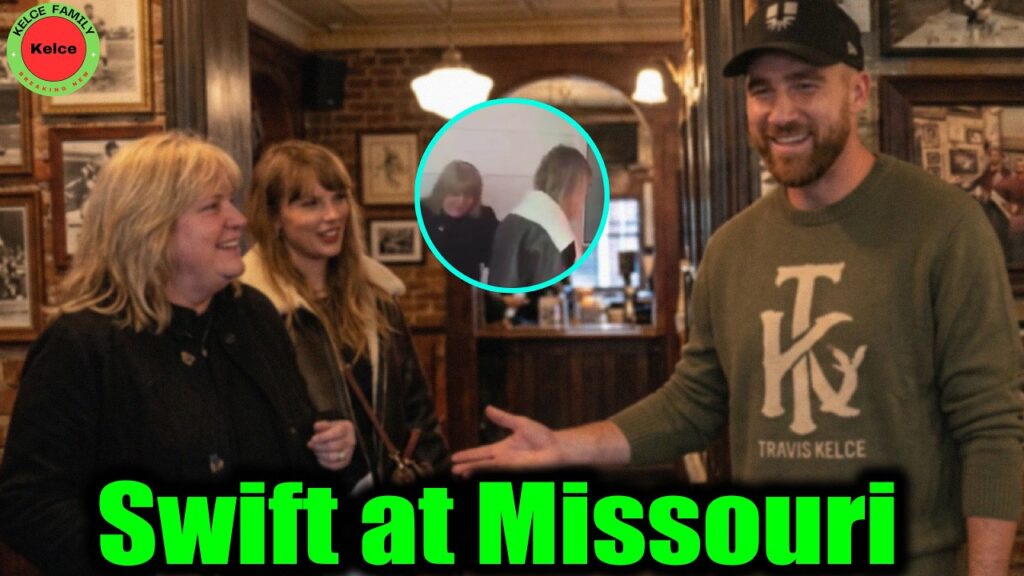 Taylor Swift & Mom Andrea Swift visited the family of Fiancé Travis Kelce in Missouri