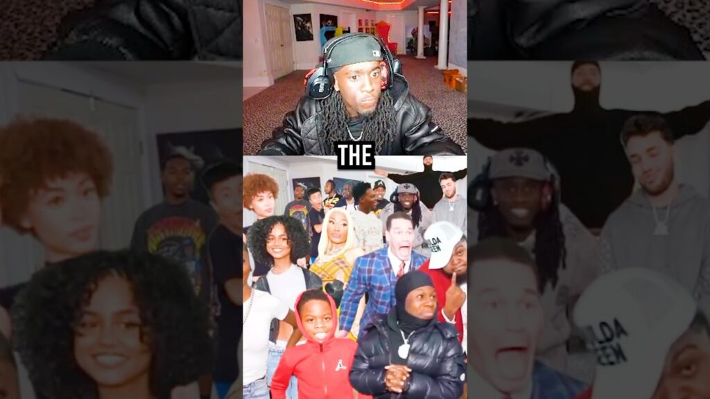 Kai Cenat Watches A Compilation Of Every Celebrity Guest In His Room! 🔥😭