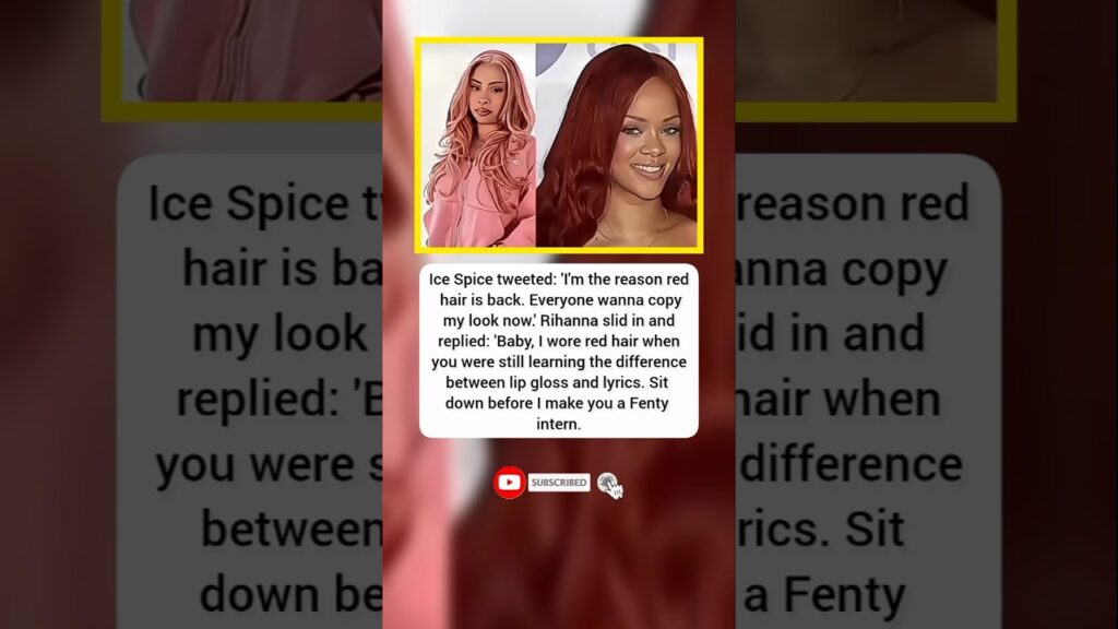 Rihanna’s SAVAGE Reply to Ice Spice! 😱🔥 #Shorts