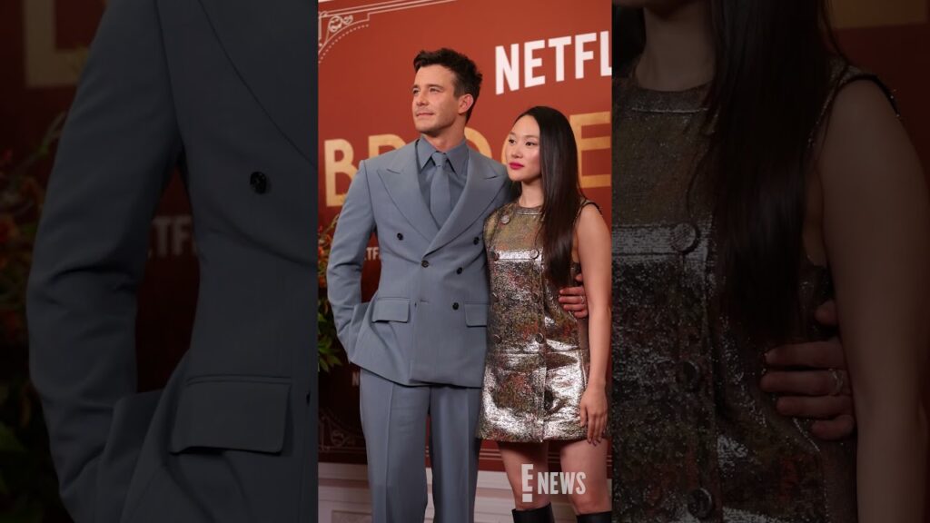 Dearest gentle reader, Luke Thompson and Yerin Ha stun at the "Bridgerton"  UK screening. 😍