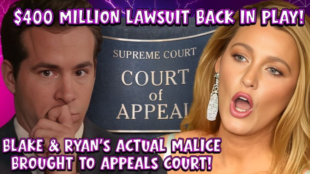 $400M WAR ERUPTS! Blake Lively & Ryan Reynolds Hit With Justin Baldoni’s Explosive APPEAL $400M WAR ERUPTS! Blake Lively & Ryan Reynolds Hit With Justin Baldoni’s Explosive APPEAL