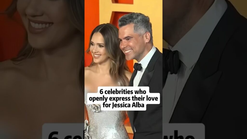 6 celebrities who openly express their love for Jessica Alba #celebrity #celebritynews #viral #fyp