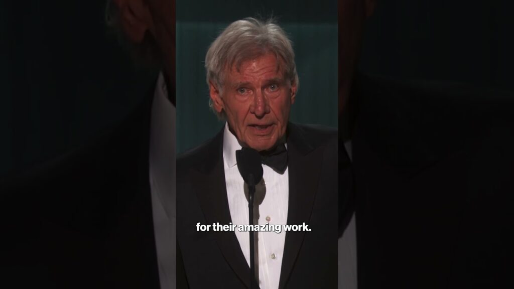 Harrison Ford accepts Lifetime Achievement award at The Actor Awards #shorts