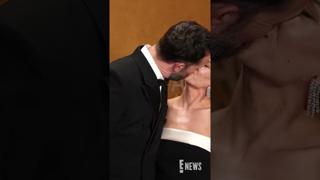 "Give her a kiss." 😘 Noah Wyle and Sara Wells share a sweet moment on the #ActorAwards carpet.