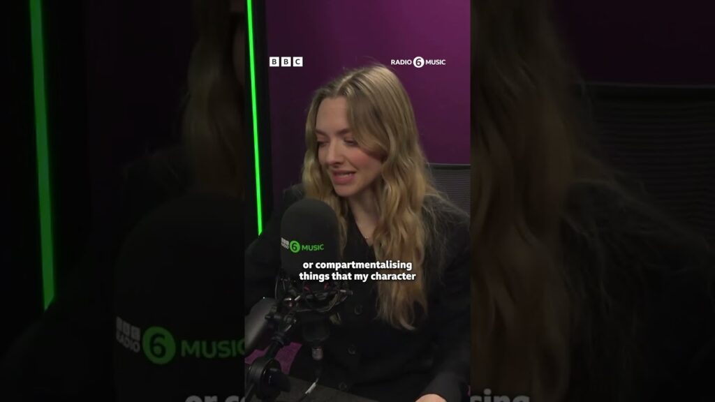 "We need the arts" 💚 #AmandaSeyfried #TheTestamentOfAnnLee #NickGrimshaw