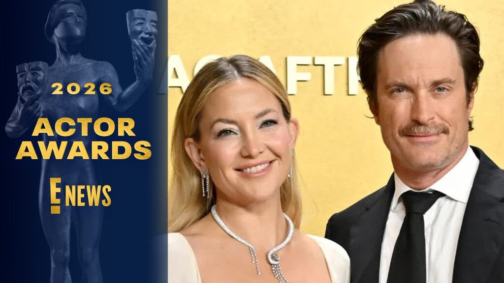 Why Kate Hudson’s Brother Oliver Hudson Was Her “Impromptu” Date | Actor Awards 2026 | E! News