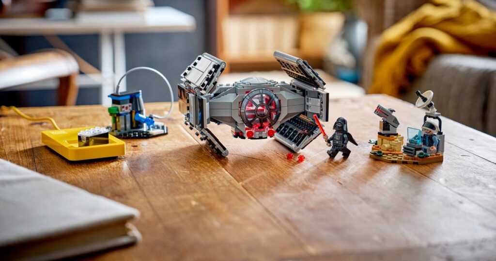 Lego Star Wars Smart Play Darth Vader’s TIE Fighter review: Lego goes all tech Daily Star