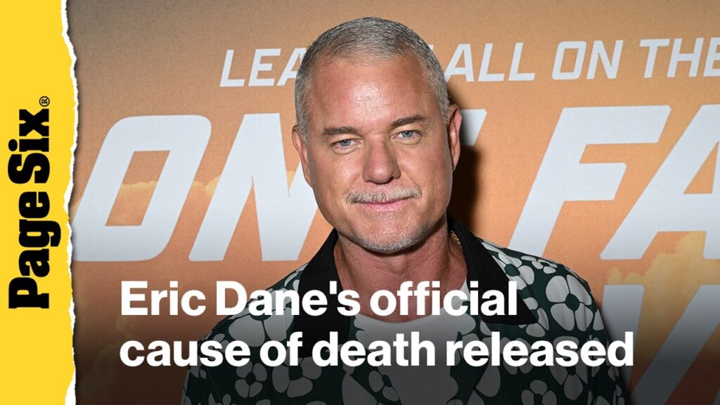 Eric Dane's official cause of death released