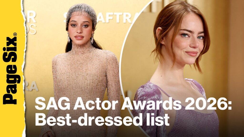 SAG Actor Awards 2026: See who made our best-dressed list | Currently Trending