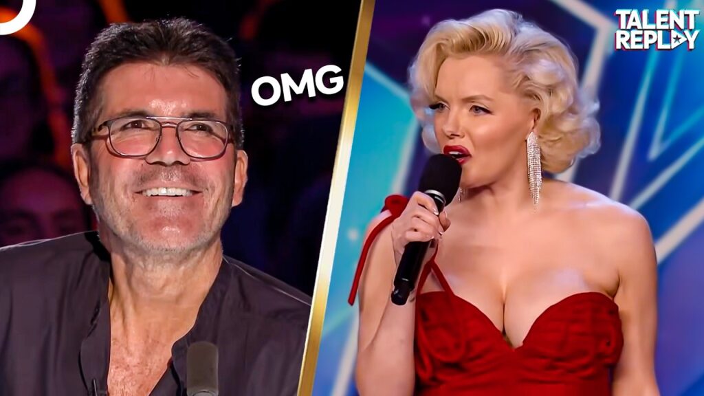 Marilyn Monroe Auditions on Britain’s Got Talent?! Marilyn Monroe Auditions on Britain’s Got Talent?!