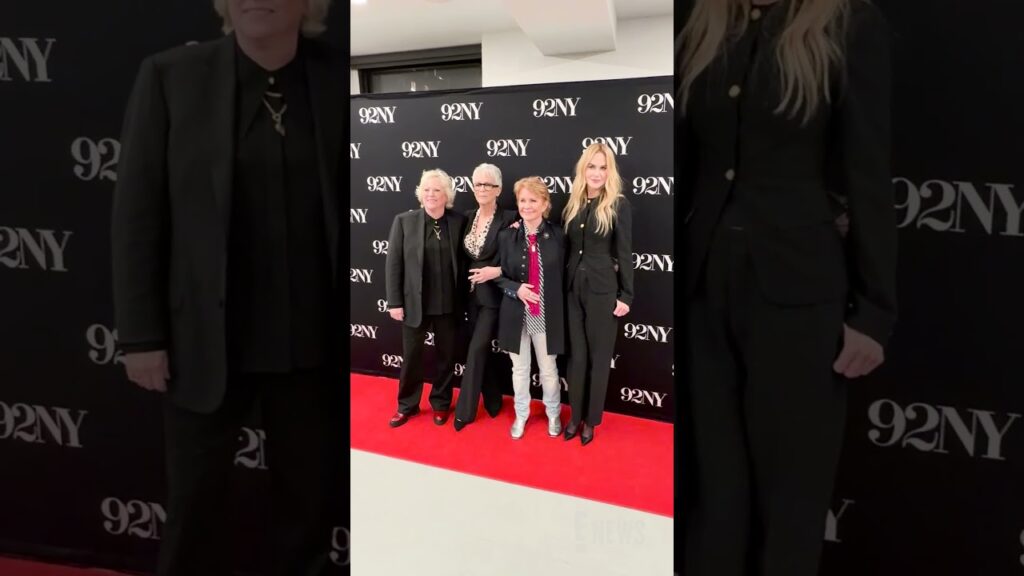 Nicole Kidman and Jamie Lee Curtis take the carpet ahead of new show "Scarpetta." (📹: @JPASC24)