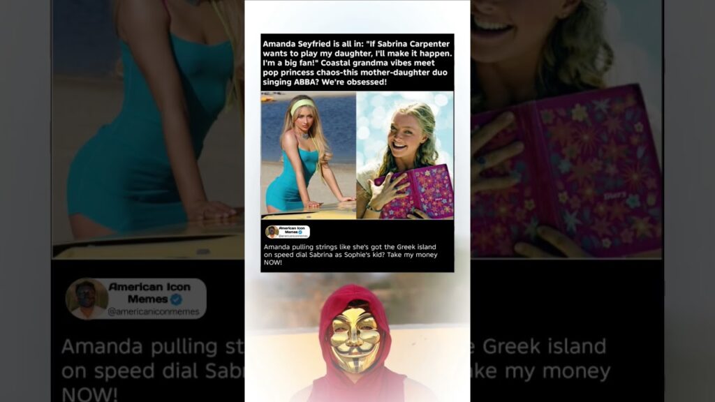 Amanda Seyfried: "Sabrina as My Daughter? I'll Make It Happen!" 😍