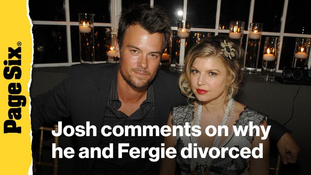 Josh Duhamel makes rare comment on why he and Fergie divorced