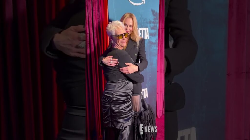 We ❤️ this duo. Nicole Kidman and Jamie Lee Curtis stun at the Scarpetta premiere. (🎥: @JPASC24)