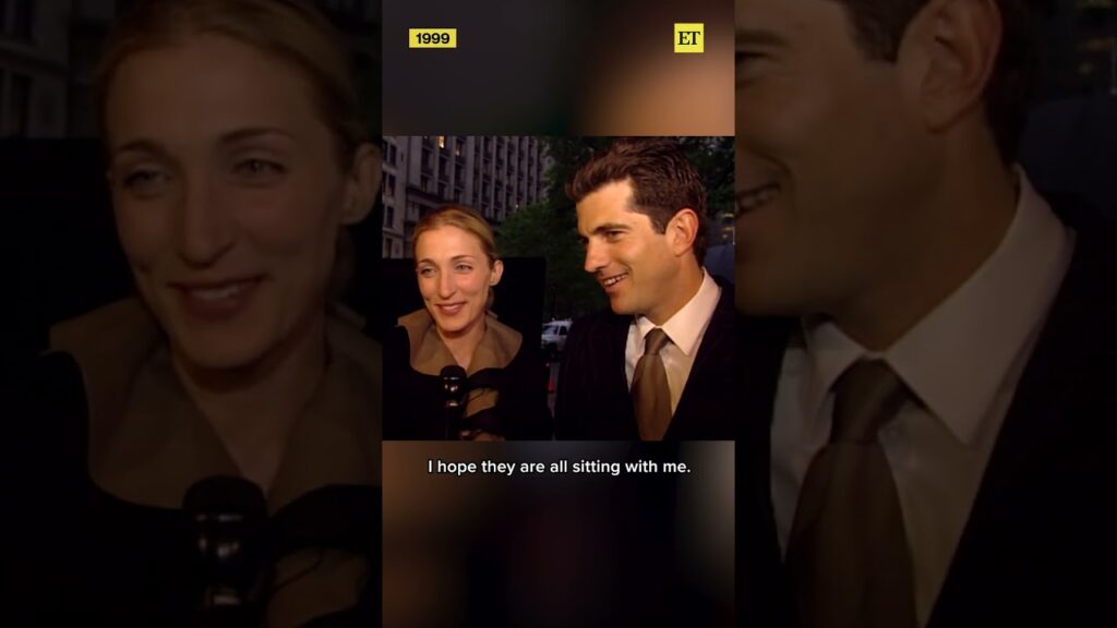 Looking Back at John F. Kennedy Jr. and Carolyn Bessette in 1999 ET Interview #lovestory #jfkjr