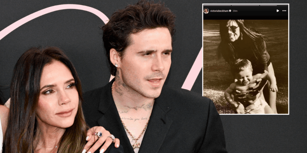 Victoria Beckham risks wrath of Brooklyn as she ignores family feud with clear message to eldest child