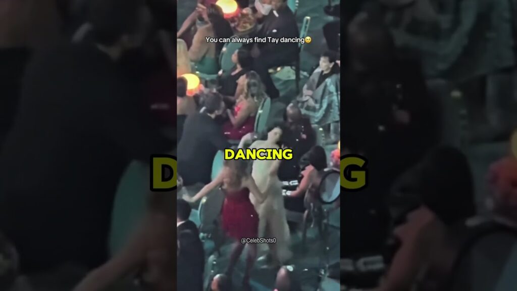 Taylor Swift was Vibing Too Hard and THIS Happened 😂 #shorts #usa #taylorswift #grammys #dancing