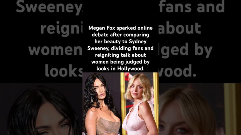 Fox vs Sweeney Debate 🔥#MeganFox #SydneySweeney #CelebrityNews #Hollywood #Trending Fox vs Sweeney Debate 🔥#MeganFox #SydneySweeney #CelebrityNews #Hollywood #Trending