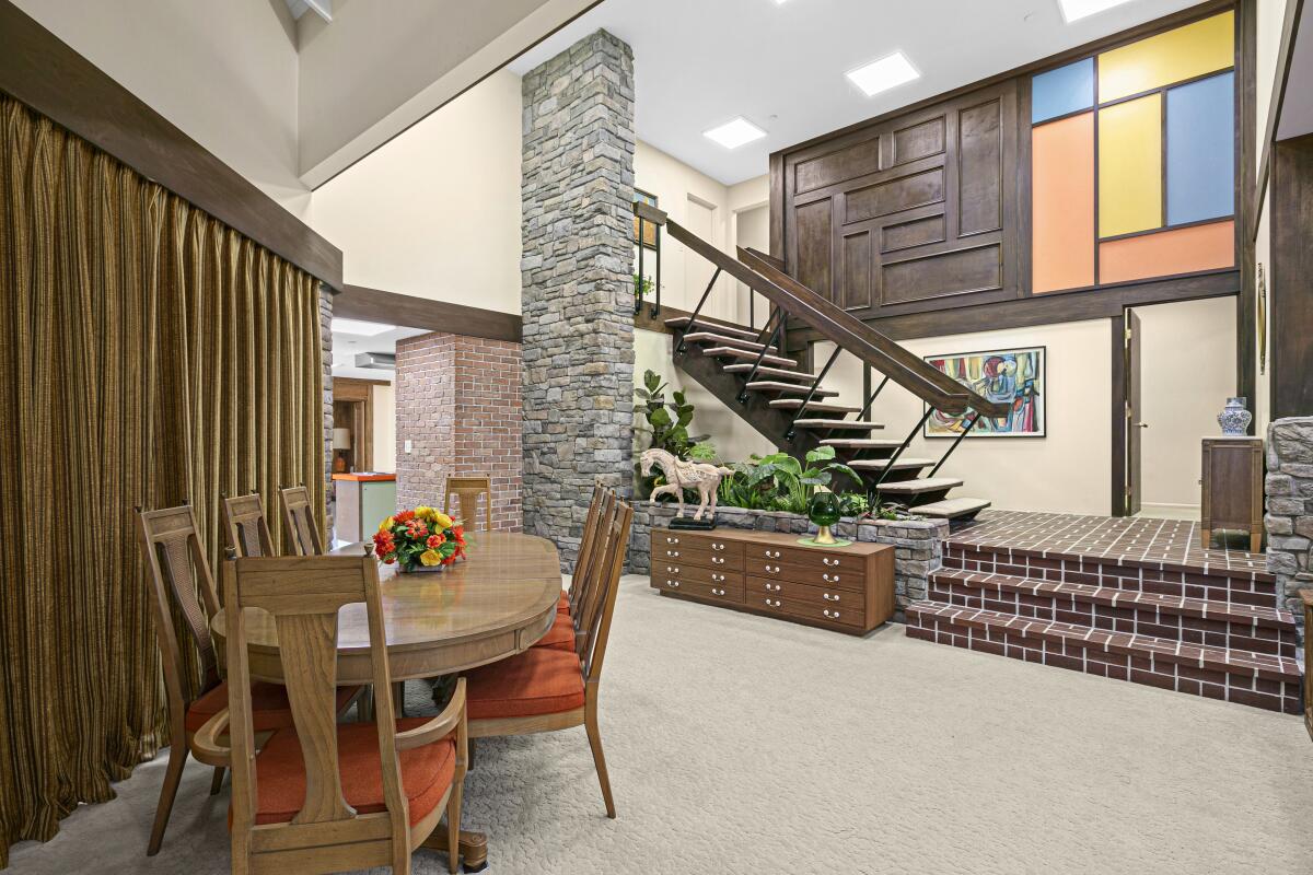 An inside look at the "Brady Bunch" house in Studio City.
