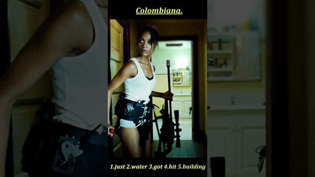 Colombiana (2011) | Cataleya vs Armed Pursuit – Trapped, Outnumbered, Unstoppable 💥