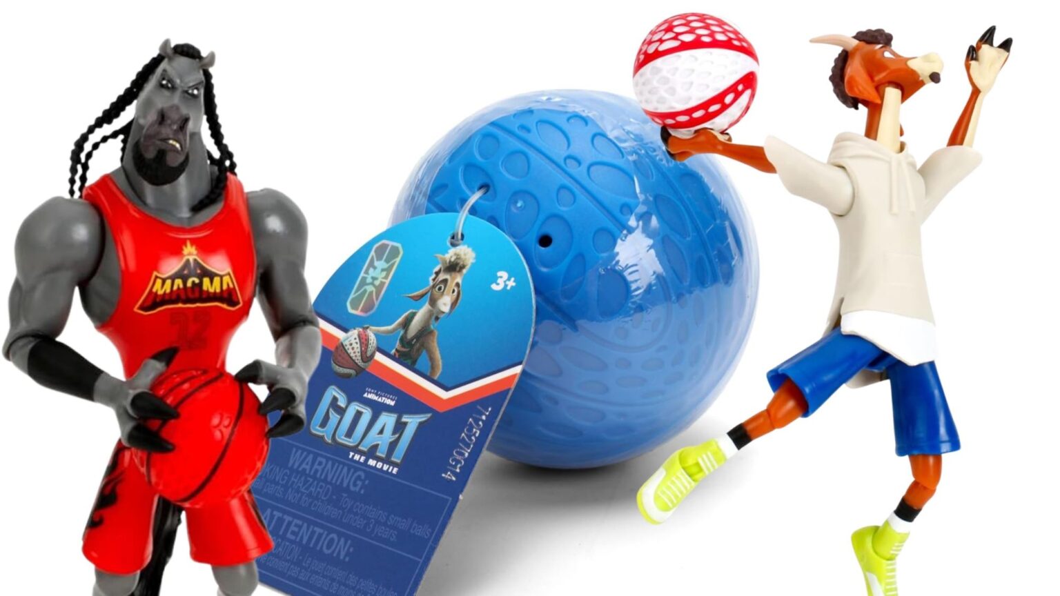 Jada Toys Brings Sony's Animated Film GOAT to Life with New Action Figure Line