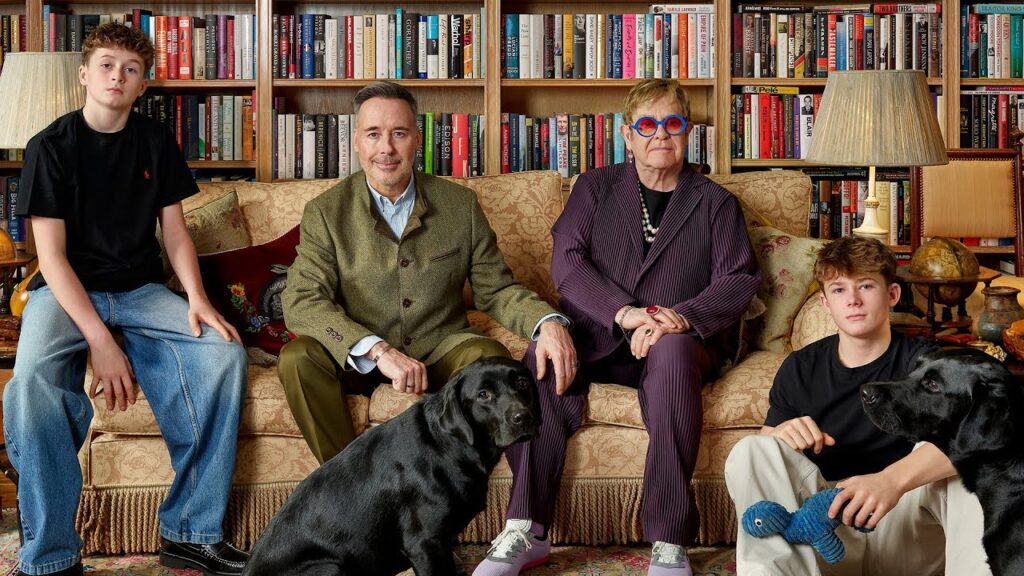 Elton John Shares RARE Look at His Sons