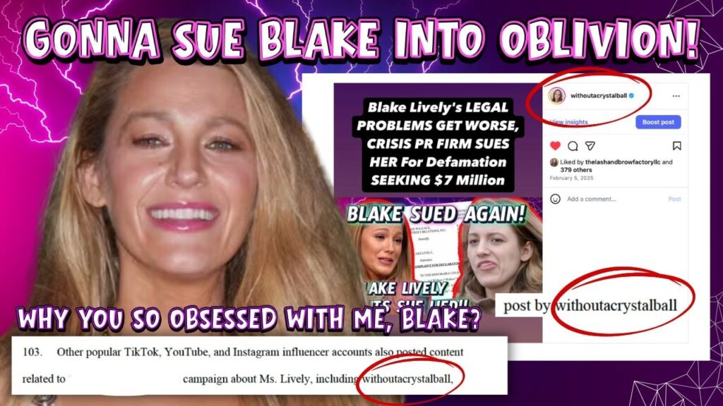 BLATANT LIES! Blake Lively ATTACKS Me in UNSEALED Report – SHOULD I Sue Her Into OBLIVION? BLATANT LIES! Blake Lively ATTACKS Me in UNSEALED Report - SHOULD I Sue Her Into OBLIVION?