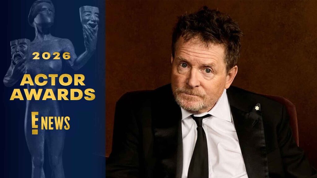 Michael J. Fox Makes Rare Appearance at Actor Awards 2026 | E! News