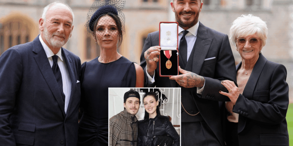 David Beckham's dad makes stance clear on Brooklyn Beckham fallout as he's 'determined to maintain' grandson bond