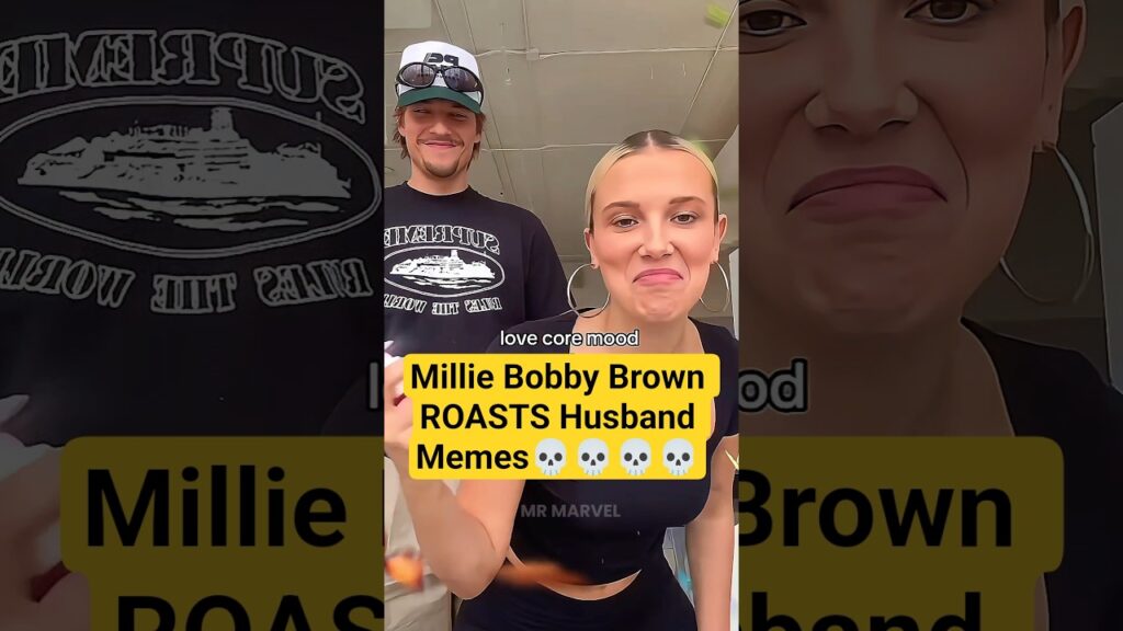 Millie Bobby Brown ROASTS Husband Memes