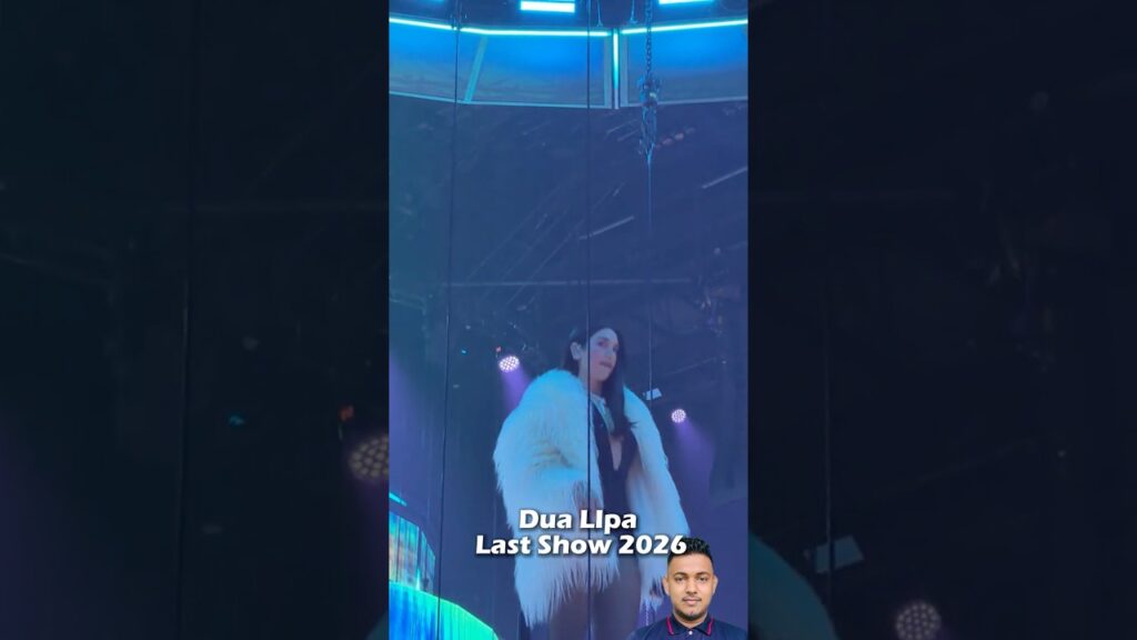 Dua Lipa Last Show Amazing Intro 🥰❤️‍🔥 #dualipa
