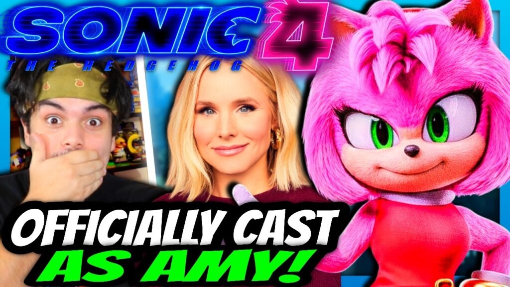 Sonic Movie 4 Officially Casts Kristen Bell As Amy Rose! (INSANE REACTION)