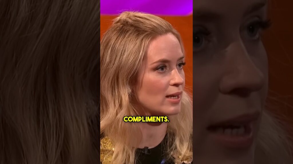 “BRITISH 🇬🇧 people are TERRIBLE at taking compliments!” Stated Emily Blunt.😱👀