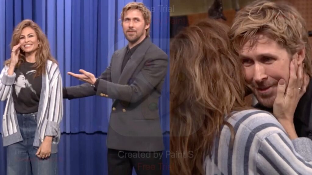 Eva Mendes, Ryan Gosling Make First Appearance Together In 13 Years Eva Mendes, Ryan Gosling Make First Appearance Together In 13 Years