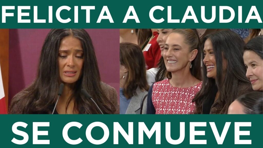 “Quizá lo que NO TENÍAMOS ERA ESTA PRESIDENTA”: -Salma Hayek "Quizá lo que NO TENÍAMOS ERA ESTA PRESIDENTA”: -Salma Hayek