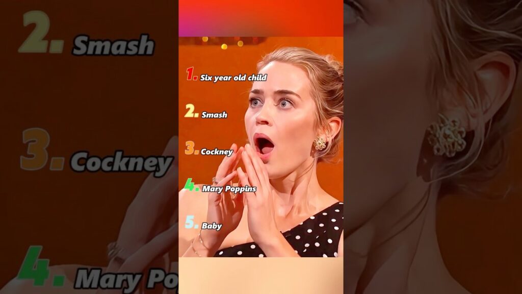 Ranking Emily Blunt'sBest Impression Moments #for #funny #celebrity #snl #ranking #moments #youtube