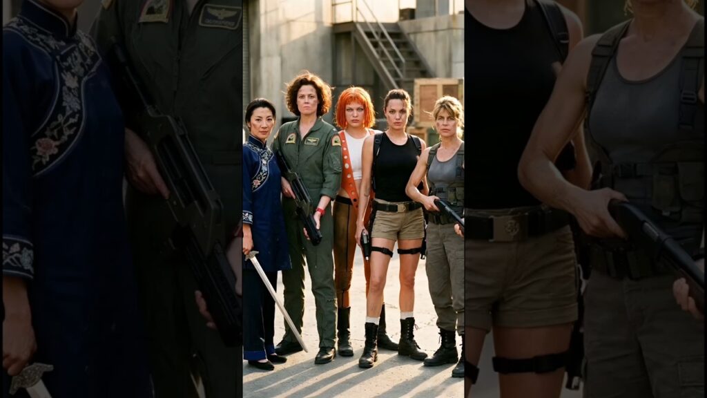 6 Legendary Female Action Stars Then vs Now 6 Legendary Female Action Stars Then vs Now