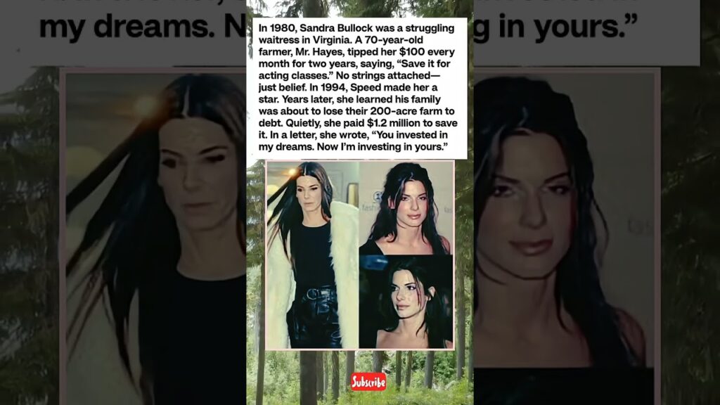 From $100 Tips to $1 2 Million Sandra Bullock’s Incredible Full Circle Kindness #shorts #usa From $100 Tips to $1 2 Million Sandra Bullock’s Incredible Full Circle Kindness #shorts #usa