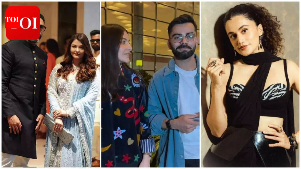 ‘Abhishek Bachchan got upset when I called Aishwarya Rai ‘Aish’; Virat-Anushka are friendly, Taapsee is rude,’ says paparazzo | ‘Abhishek Bachchan got upset when I called Aishwarya Rai 'Aish'; Virat-Anushka are friendly, Taapsee is rude,’ says paparazzo |