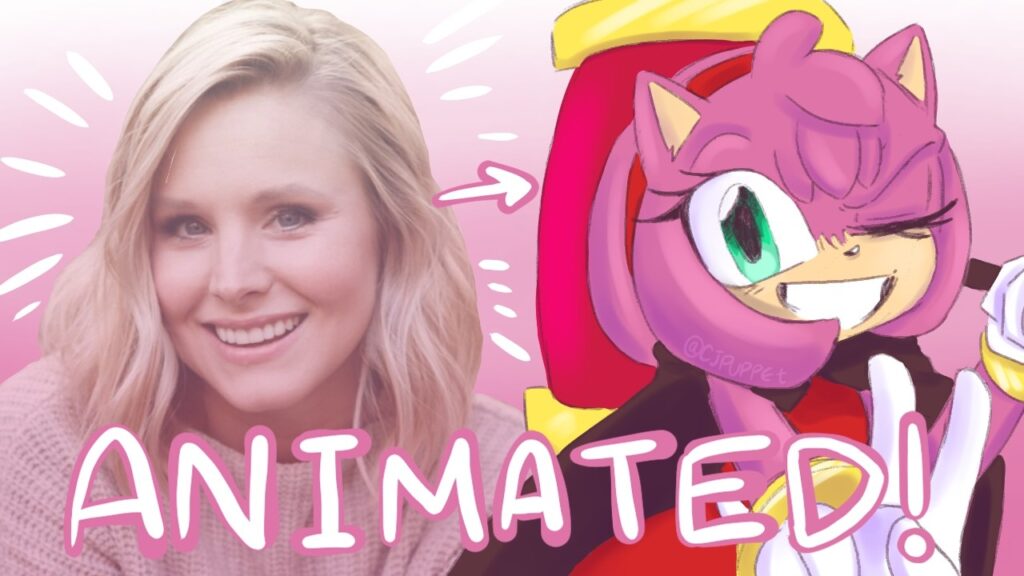 So I animated Kristen Bell as Amy Rose…| (Sonic Movie 4 VA CONFIRMED!?) So I animated Kristen Bell as Amy Rose…| (Sonic Movie 4 VA CONFIRMED!?)