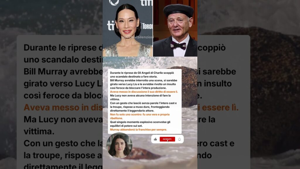 Lucy Liu contro Bill Murray: la ribellione che cambiò tutto sul set Lucy Liu contro Bill Murray: la ribellione che cambiò tutto sul set