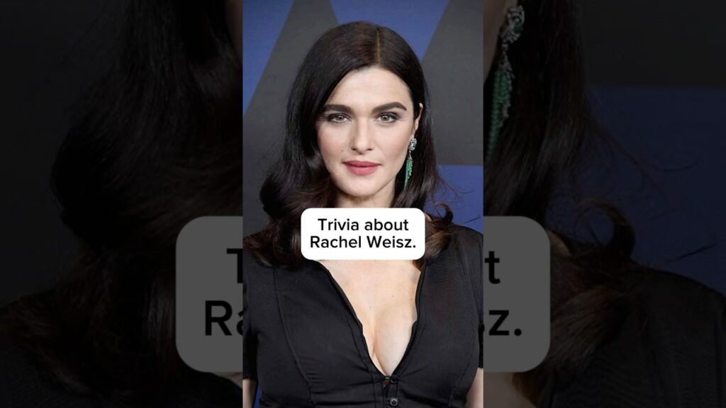 Since it’s Rachel Weisz’s birthday today here’s some #trivia about her.#actress #fypシ #themummy