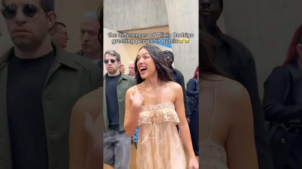 Olivia Rodrigo FUNNIEST Celebrity Interaction😭 #shorts
