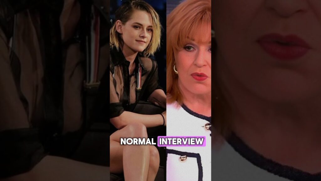 Kristen Stewart SHOCKS Joy Behar on Live TV 😳