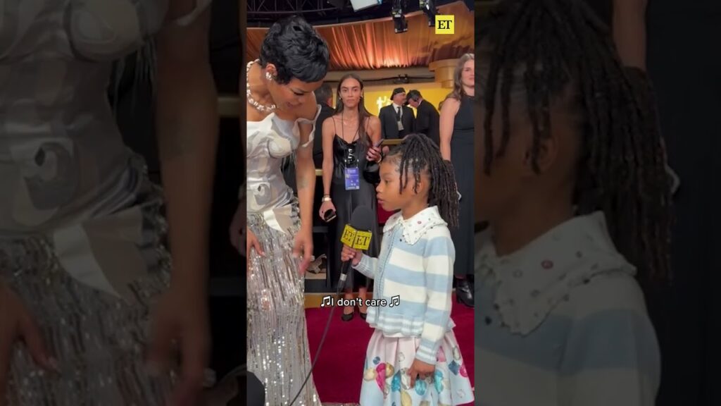 Teyana Taylor’s Daughter Rue Rose Steals the Show at the #actorawards 🎤 #teyanataylor