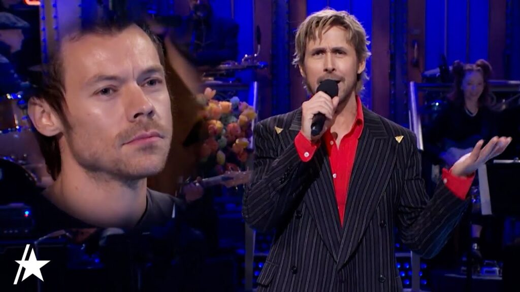 Harry Styles CRASHES Ryan Gosling’s ‘SNL’ Monologue