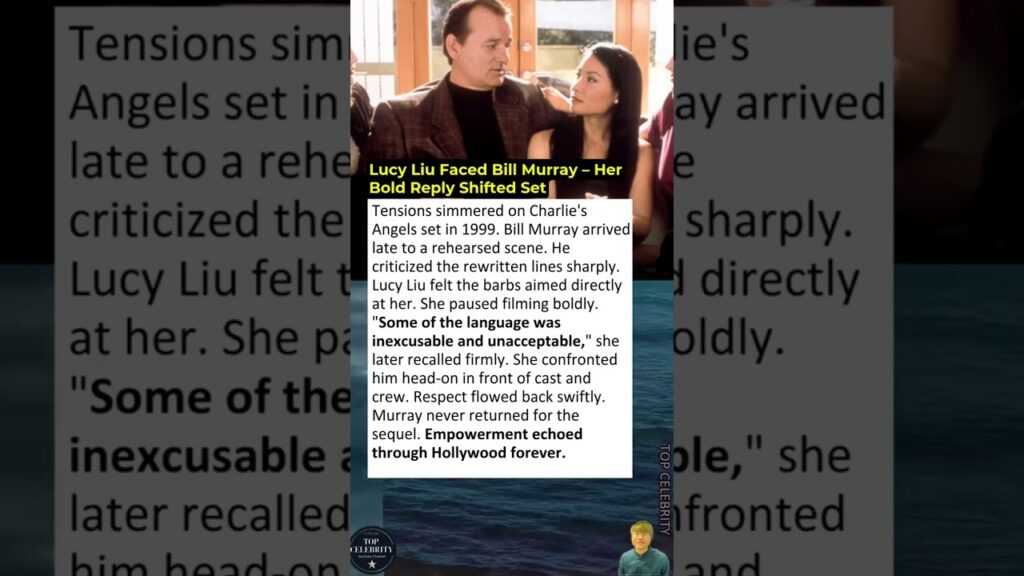 Lucy Liu Faced Bill Murray – Her Bold Reply Shifted Set